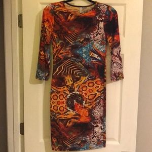 Print Bodycon Dress